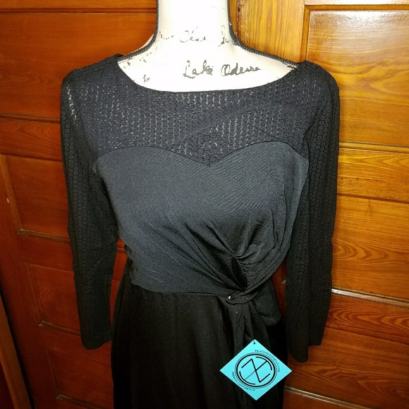 Tracy Negoshian Vera Little Black Dress - Picture 2 of 8